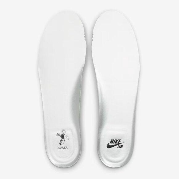 Dancer Skateboards x Nike Zoom Blazer Low SB Mens Black Silver - Picture 12 of 15